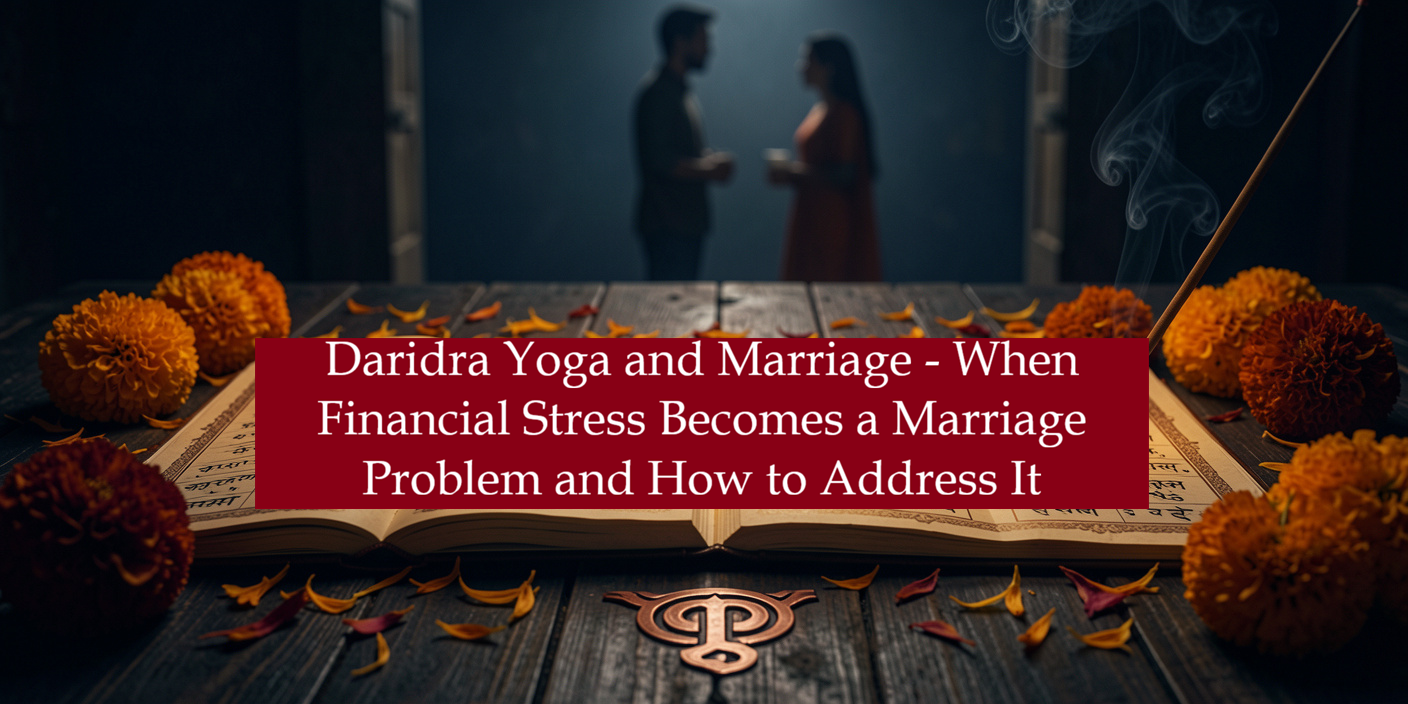 Daridra Yoga and Marriage - When Financial Stress Becomes a Marriage Problem and How to Address It