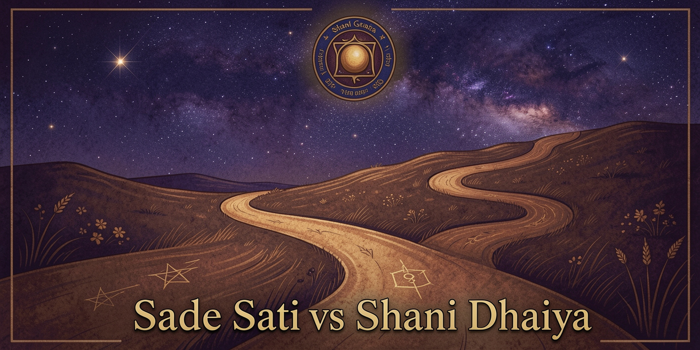 Sade Sati vs Shani Dhaiya: Key Differences Explained