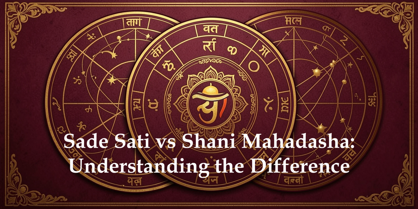 Sade Sati vs Shani Mahadasha: Understanding the Difference