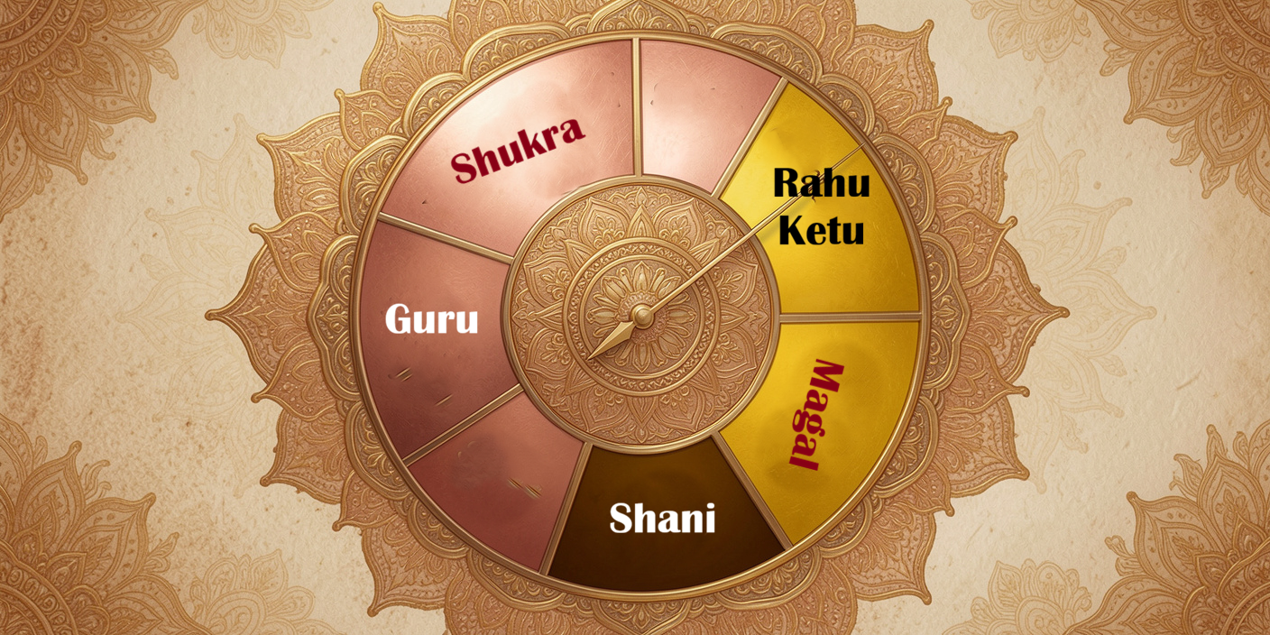 Graha Dasha and Antardasha - How Planetary Periods Decide When You Get Married