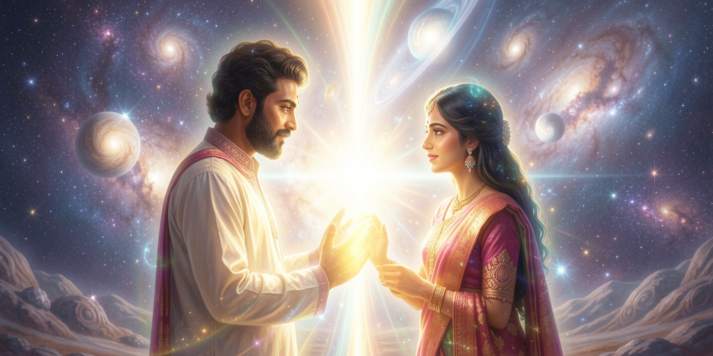 Karmic Debt Between Partners - When Past Lives Create Present Marriage Problems and How to Heal Them
