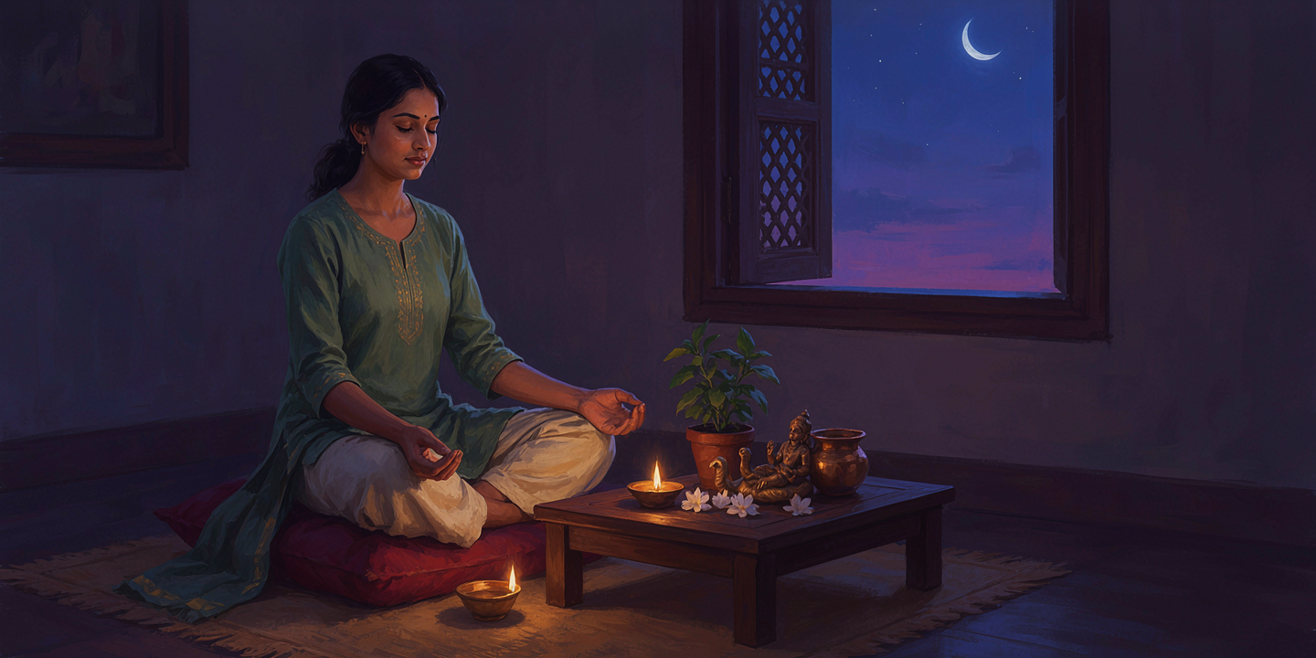 Vedic Practices for Peace of Mind During Stress, Worry and Sleepless Nights
