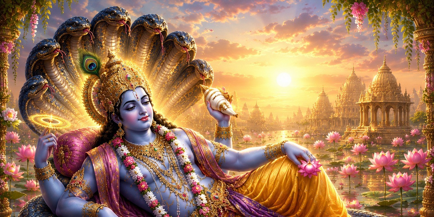 The Moving Story of How Bhagwan Vishnu Accepted the Rejected Month and Made It His Own