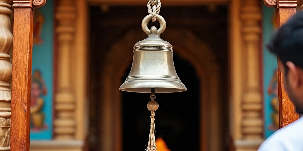 Why Temple Bells Are Rung Before Puja – Science, Brain, and Spiritual Truth