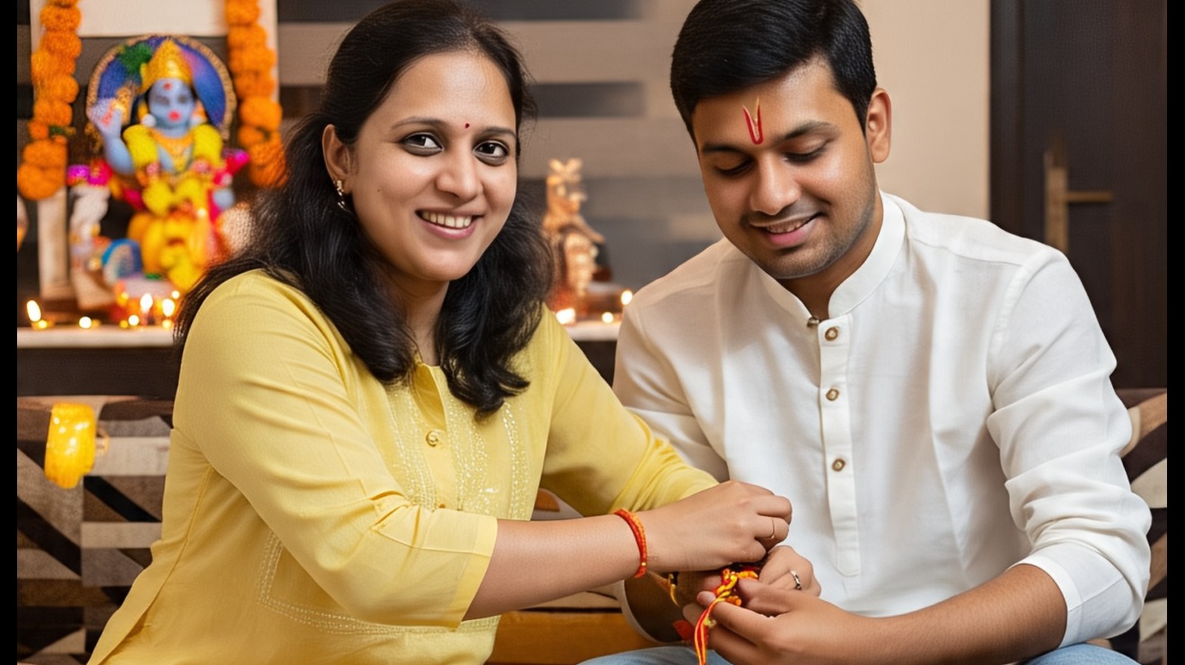 Raksha Bandhan Rakhi Puja