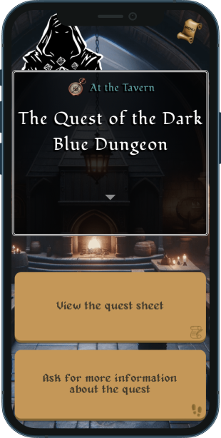 Exploration screen