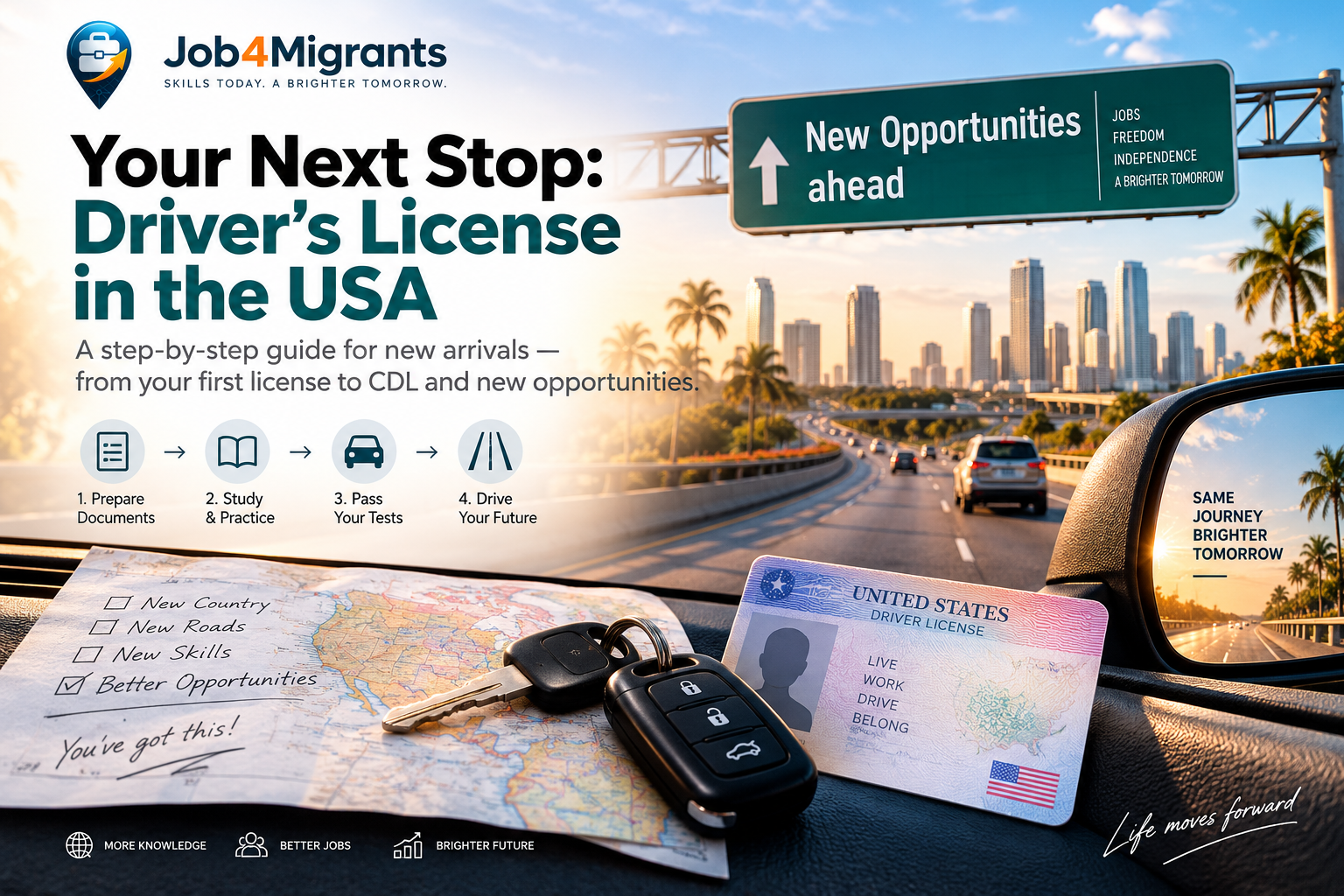 How to Get a Driver’s License After Moving to the US