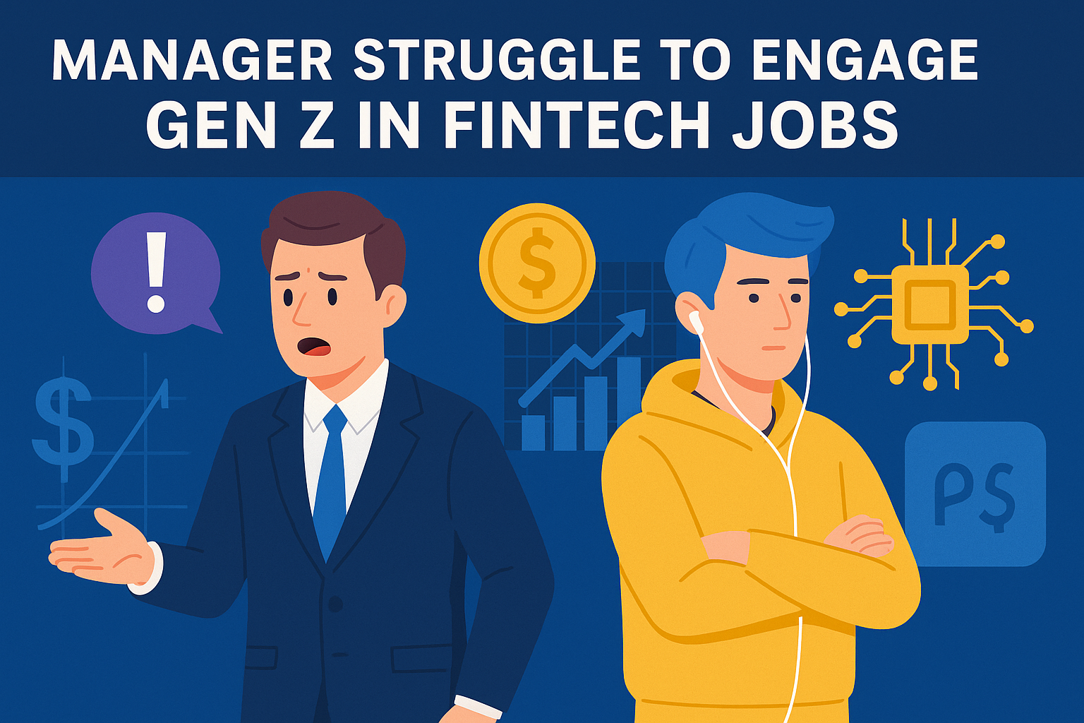 Gen Z Shock: 62% of Managers Struggle to Engage Young Workers in Fintech Jobs