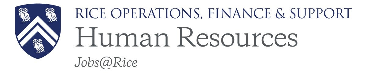 Rice University Minimal Template External Career Site