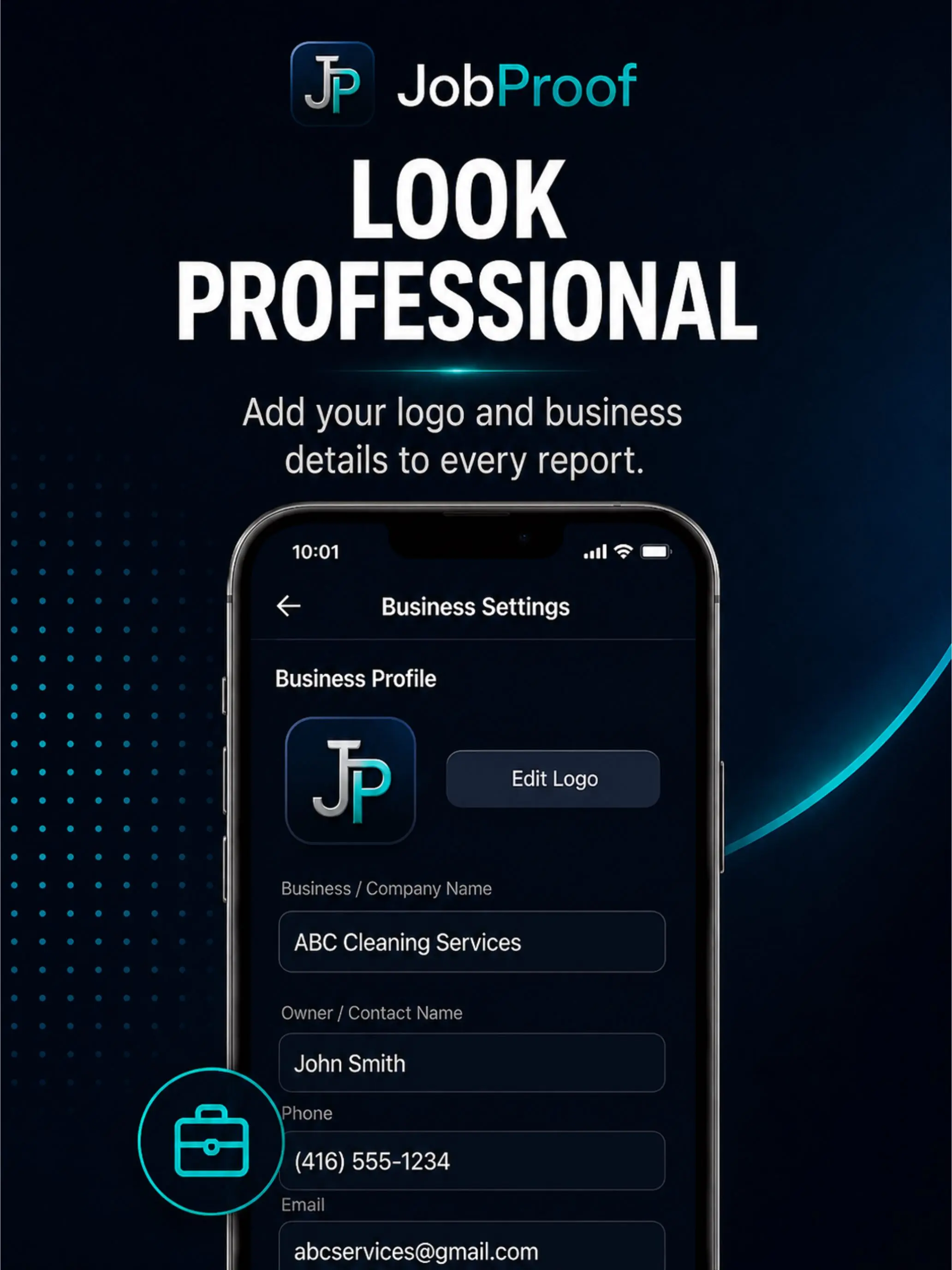 Look professional with JobProof business reports