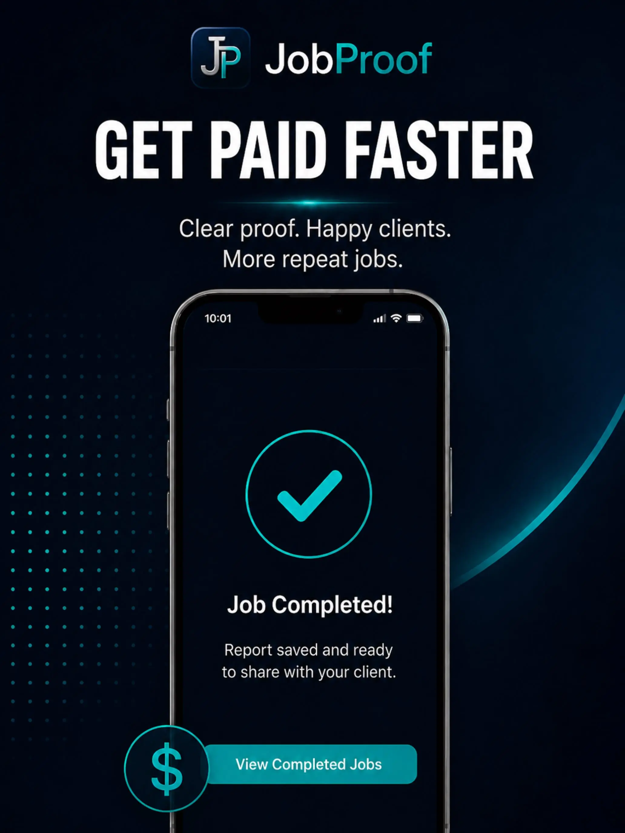 JobProof helps service professionals manage payment workflow