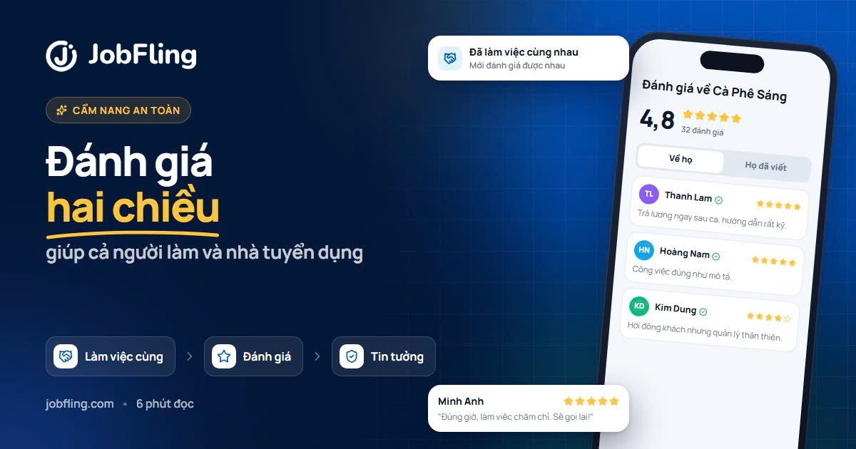 Đánh Giá Hai Chiều: Vì Sao Review Giúp Cả Người Làm Và Nhà Tuyển Dụng