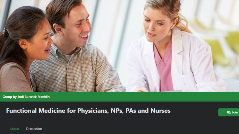 Functional Medicine for Physicians, NPs, PAs and Nurses