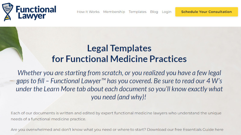 Legal Templates from Scott Rattigan, JD