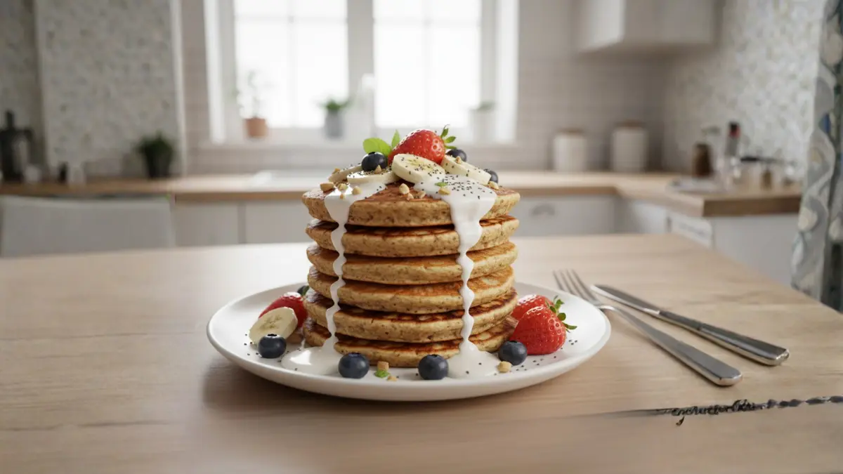 Pancakes de Avena y Proteína