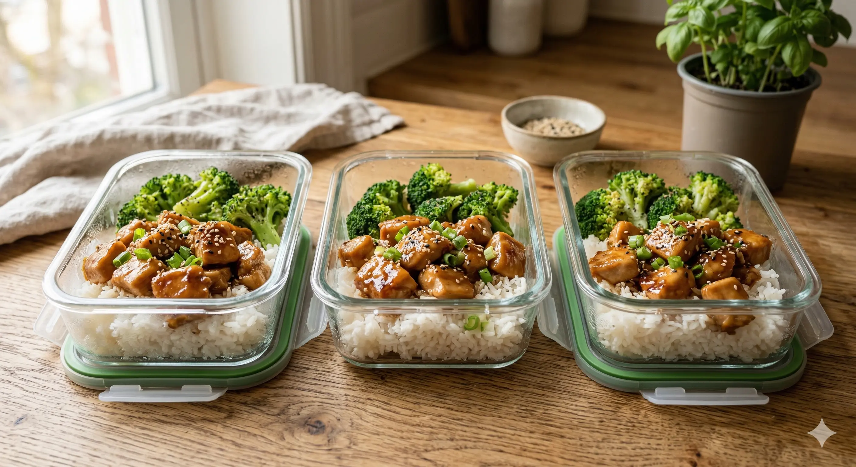 Meal Prep: Bowl de Pollo Teriyaki Saludable para la Semana