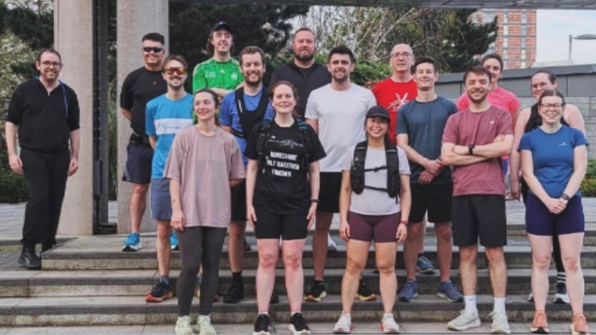 Quays Run Club group run