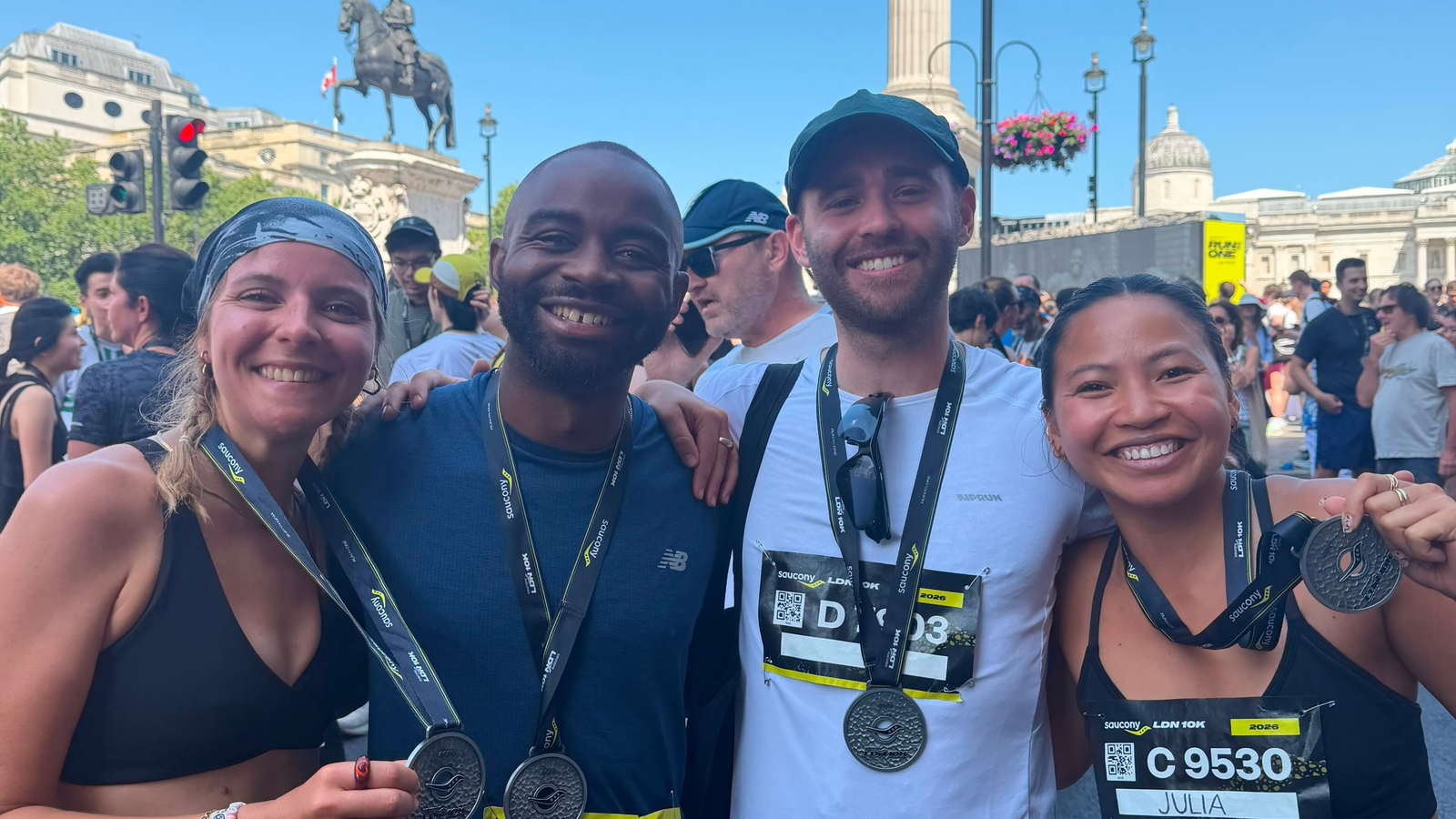 Bermondsey Street Runners group run