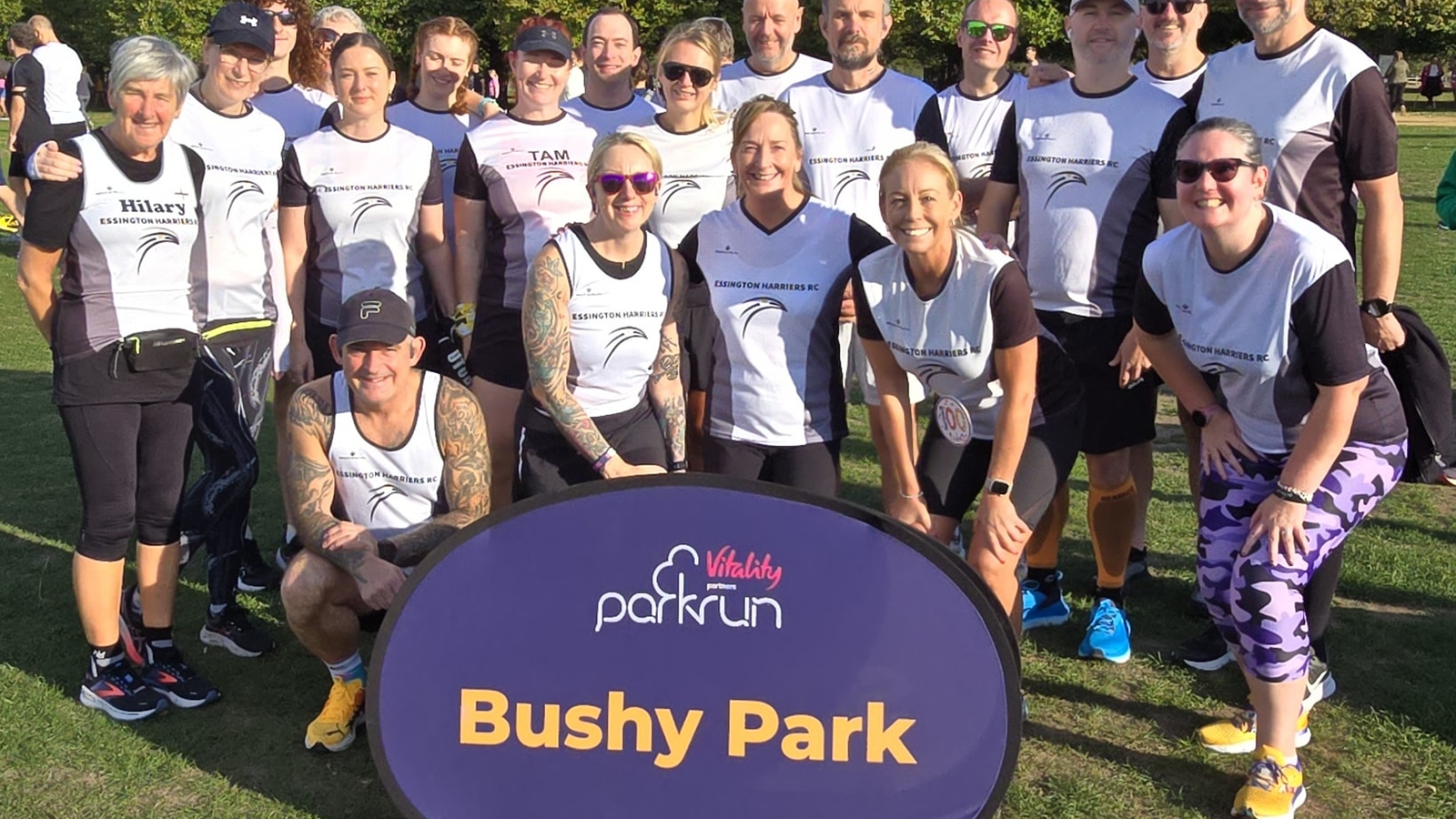 Essington Harriers Running Club group run