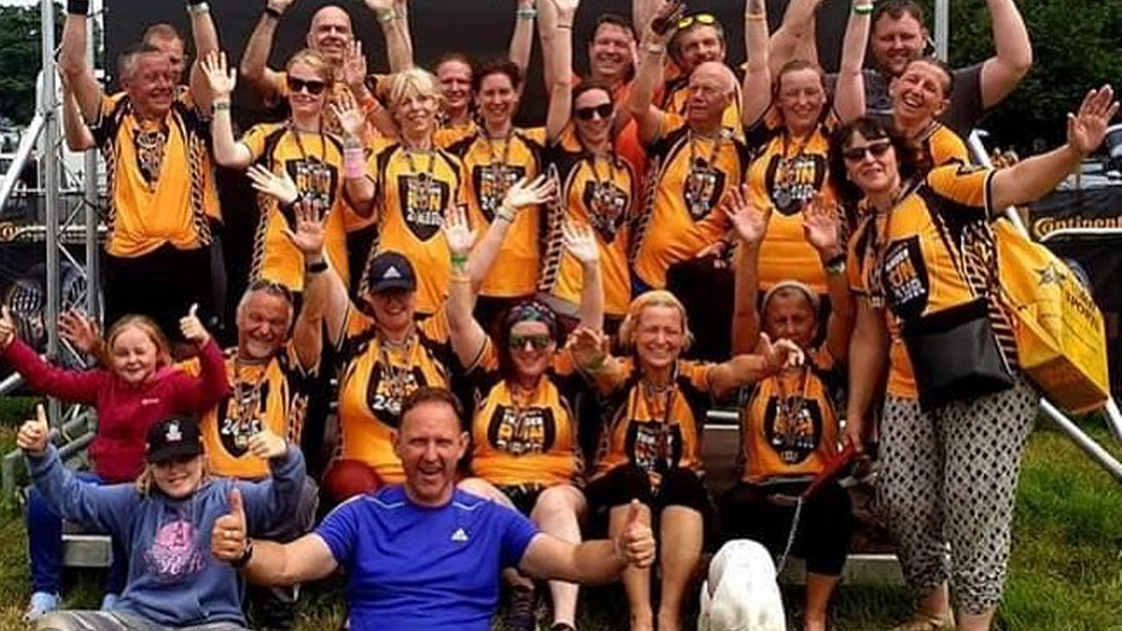 Kingfisher Harriers group run