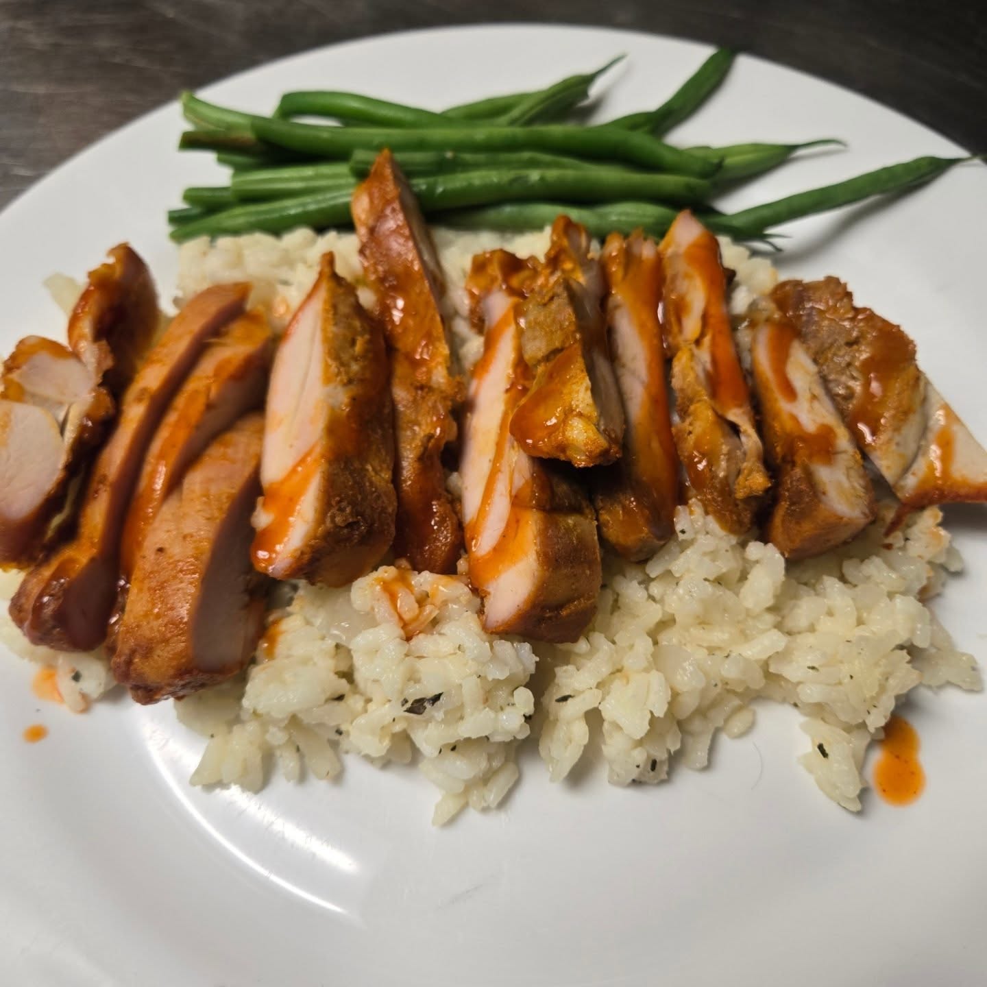 A plate of chicken wings