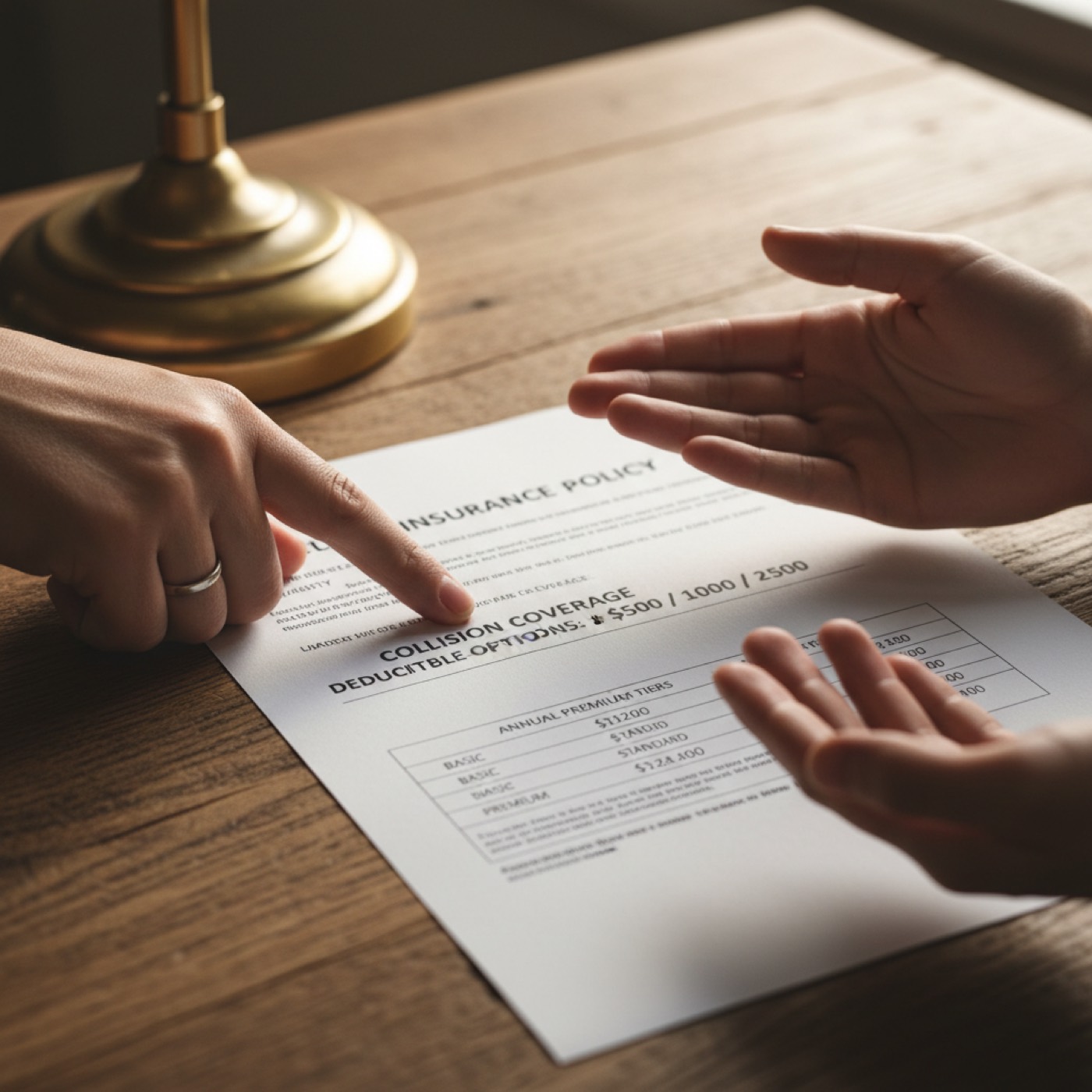 car insurance paperwork