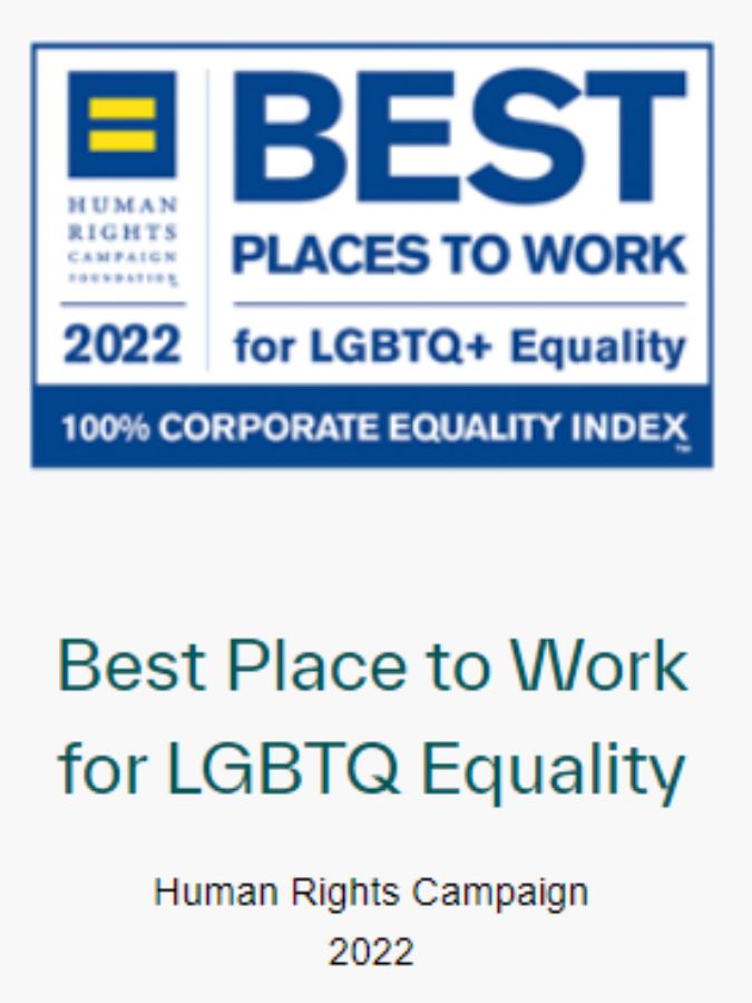 Best place to work LGTBQ Equality
