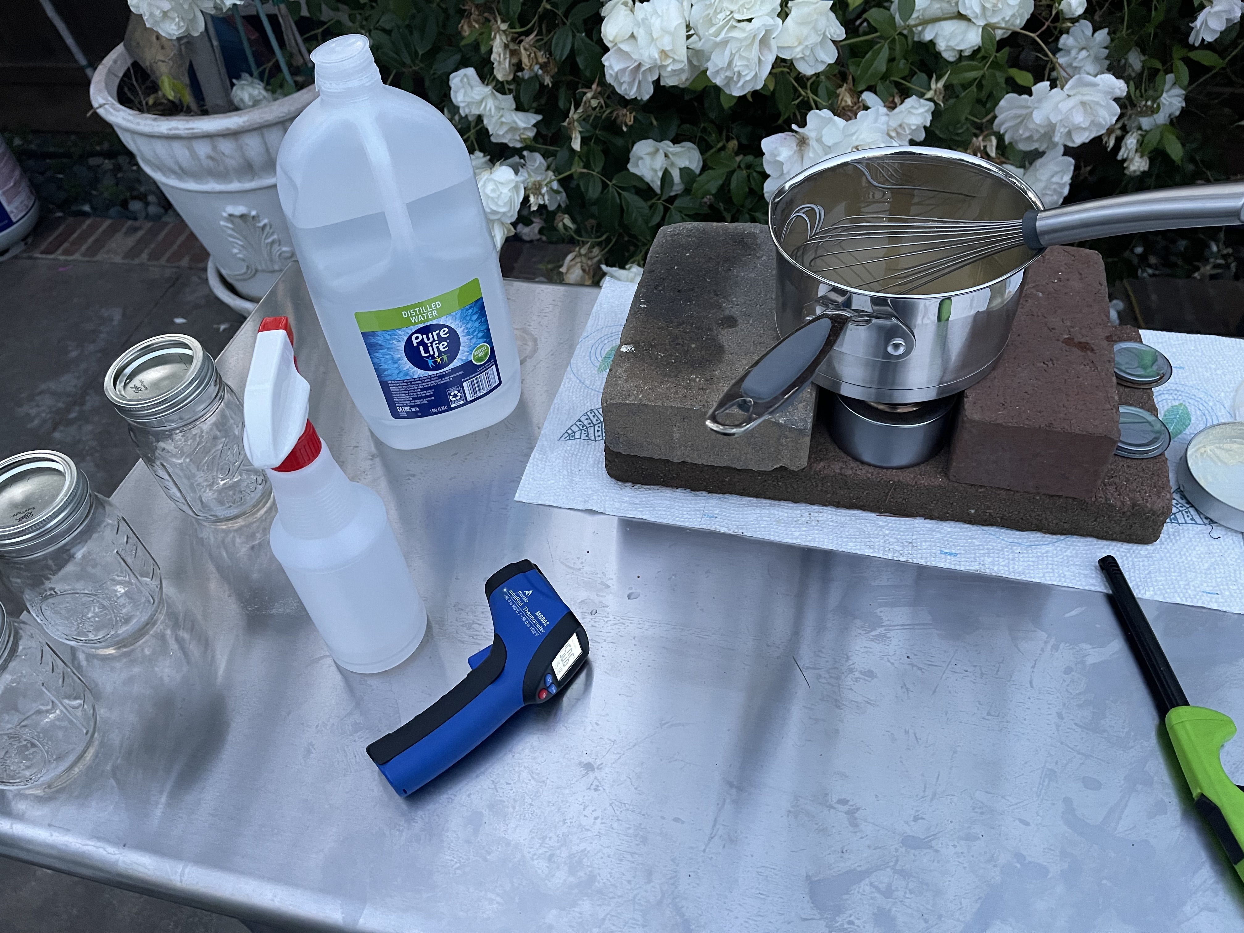 Bacteria sampling mechanism construction step 6