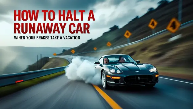 How to Halt a Runaway Car: When Your Brakes Take a Vacation