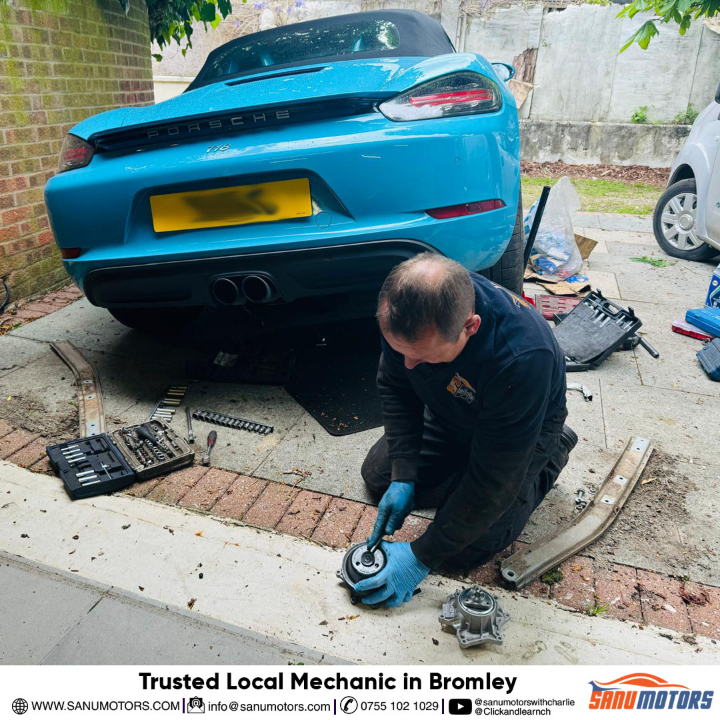 Porsche 118 Water Pump Replacement – Mobile Service