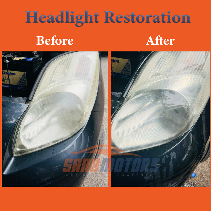 Restoring Clarity with Our Latest Headlight Polishing Service