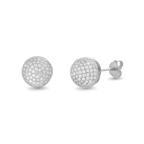 Par aros bolita de fuego 10 mm