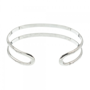 Pulsera esclava doble abierta 