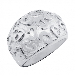 Anillo Capricho onditas, platabella