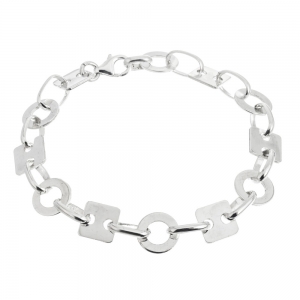 Pulsera eslabonada tic tac toe