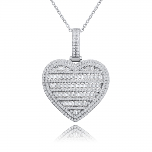 Conjunto corazon rodinado linea premium