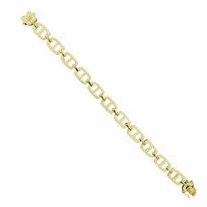 Pulsera Link1945 grande Dorada