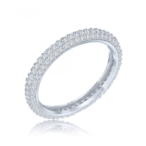 ANILLO SIN FIN BOMBE LINEA PREMIUM RODINADO