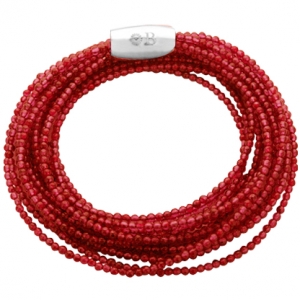 pulsera piedras, agata roja