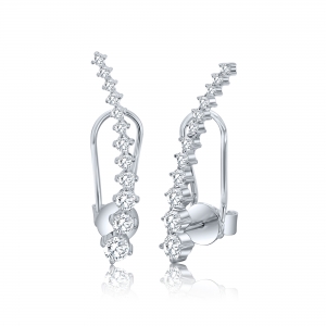 PAR AROS TREPADORES PREMIUM CON SISTEMA MARIPOSA Y CLIP 12 CUBIC RODINADOS