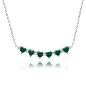 CONJUNTO CORAZONES VERDES
