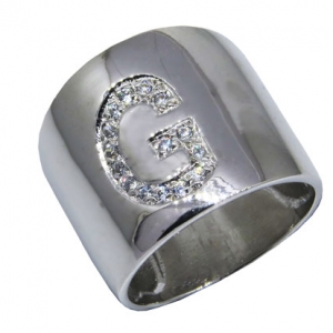 Anillo Peter G imprenta, platabella