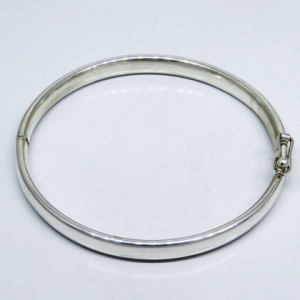 pulsera esclava redonda con visagra, cierre cajon