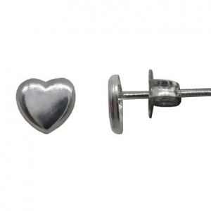 par aros pegados, corazon