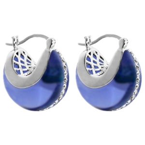 Par aros miss moonlight color Violeta
