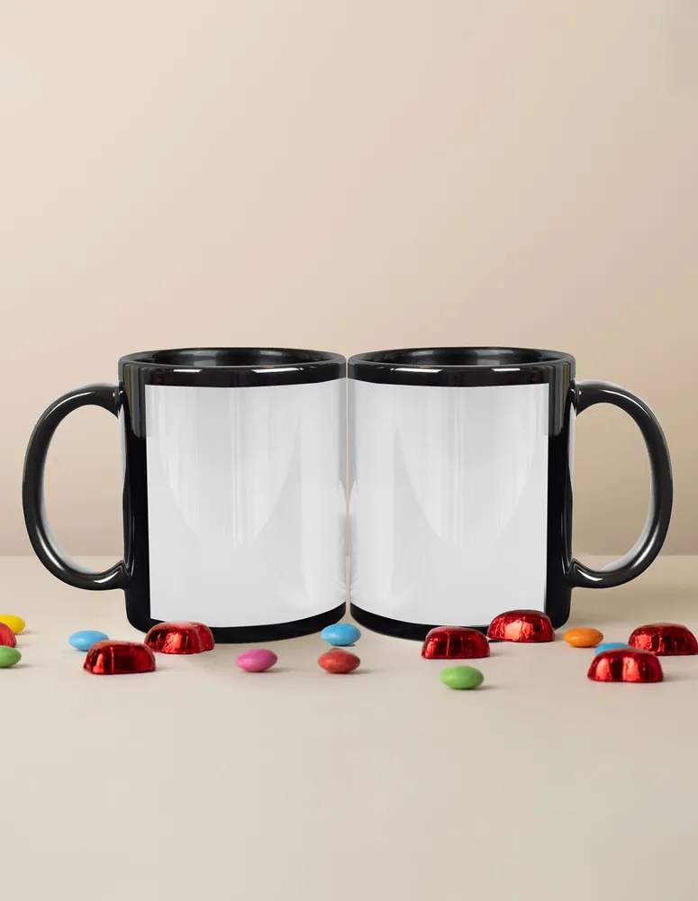 Black Coffee Mug