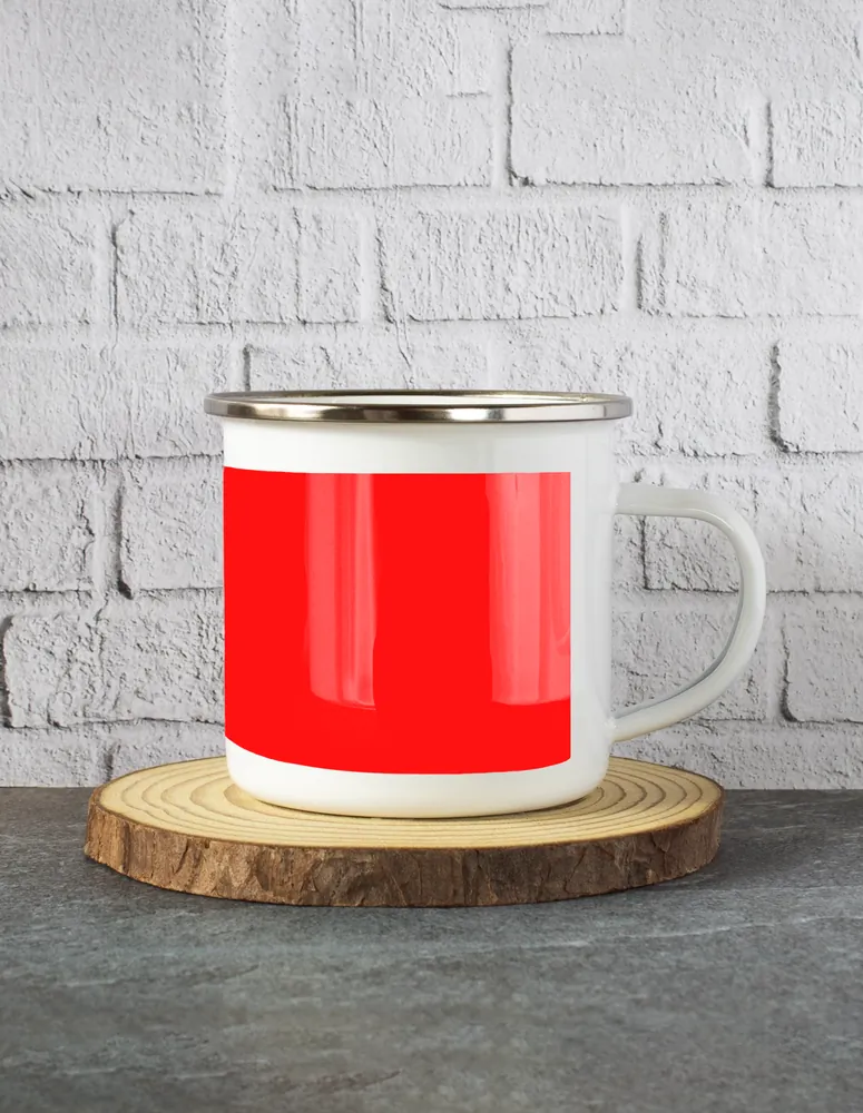 White Enamel Mugs
