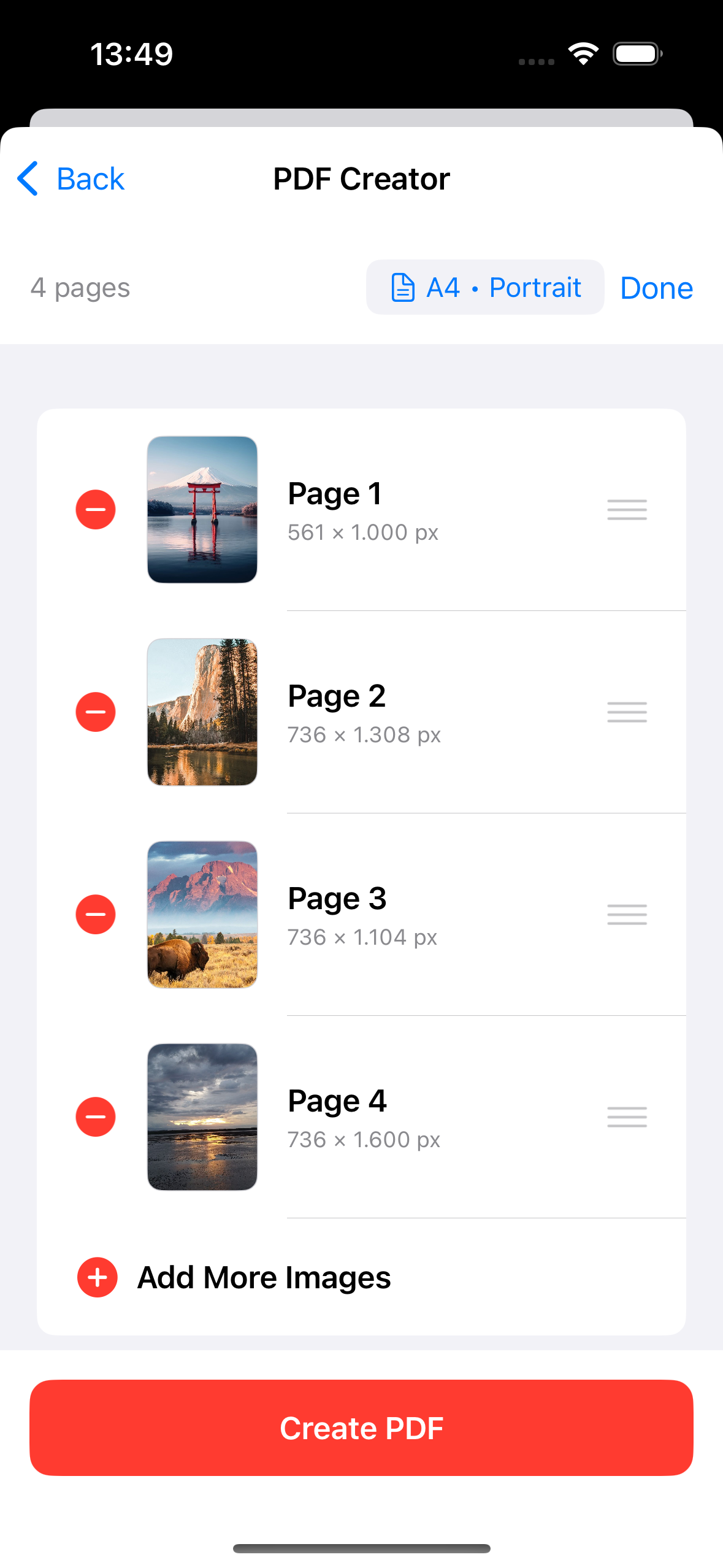 PDF Creator from Images - Combine Photos to PDF
