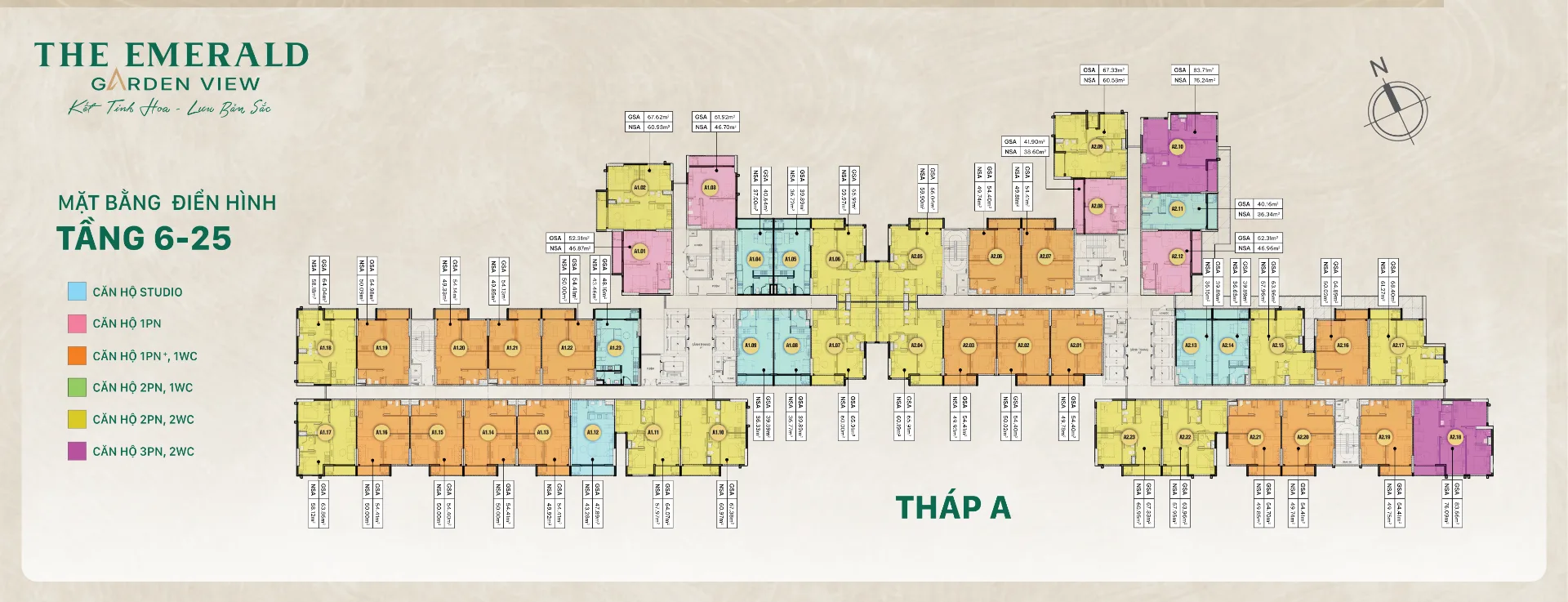 The Emerald Garden View master plan 1