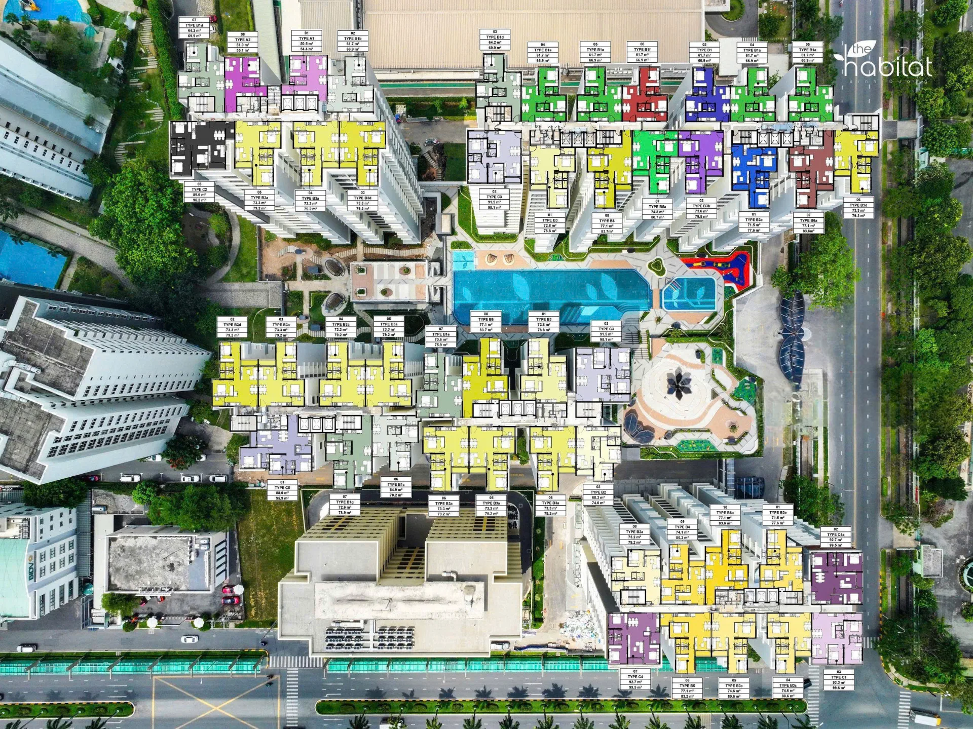 The Habitat master plan 2